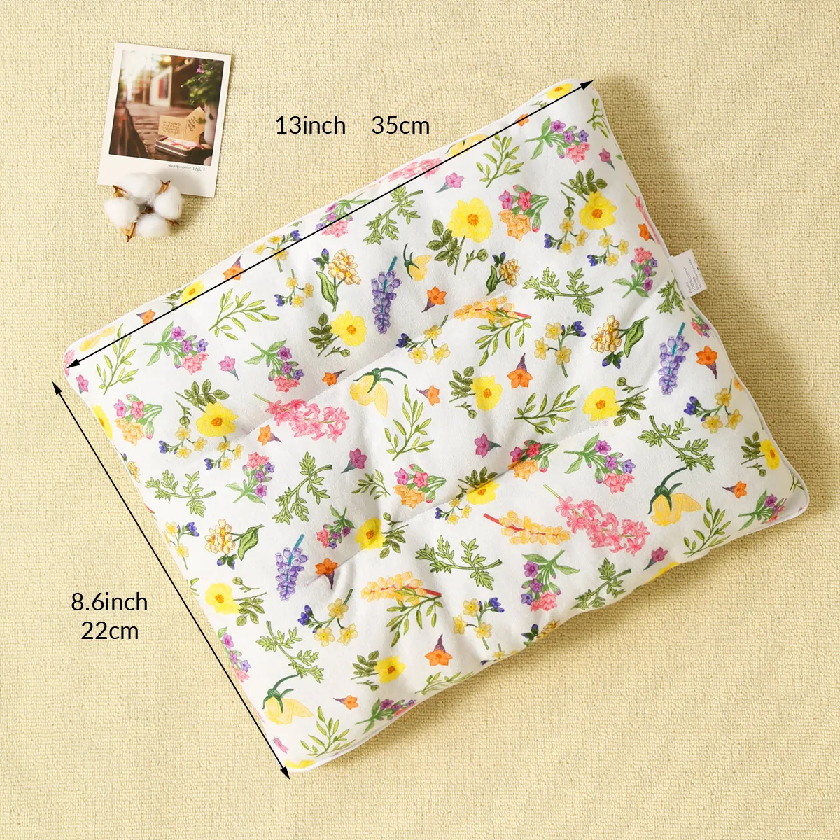 100% algodão floral impressão zip up sem mangas bebê sacos de dormir / travesseiro / cobertor de abanar Multicolorido image 6