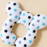 Baby Allover Star Print Bear Shape Pillow for Infants  image 3