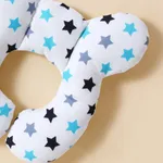Baby Allover Star Print Bear Shape Pillow for Infants  image 4