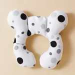 Baby Allover Star Print Bear Shape Pillow for Infants Color-C