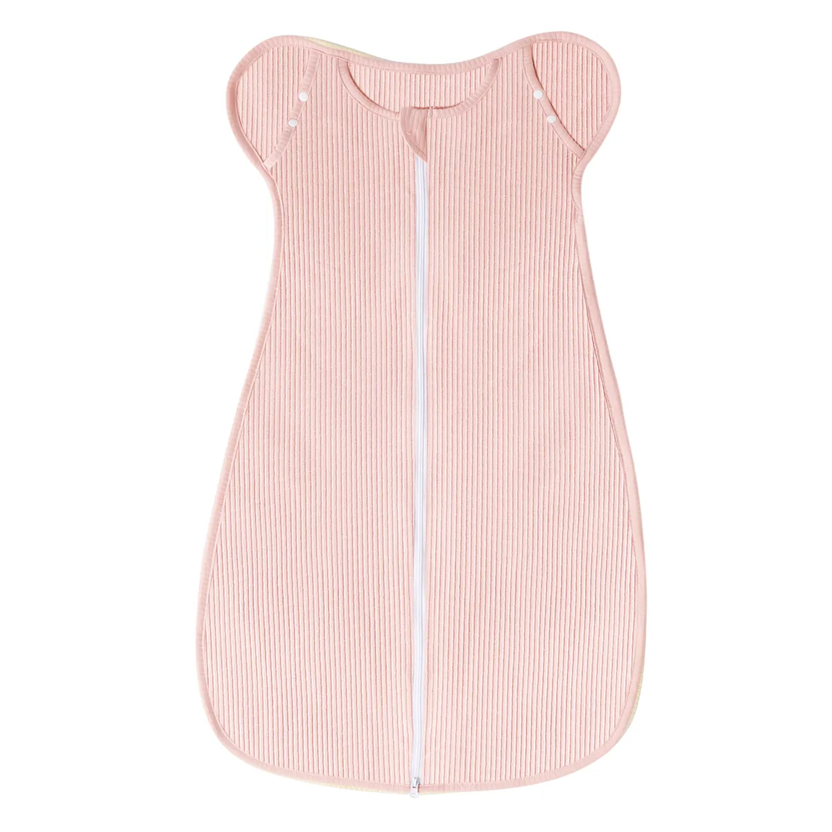 Baby Sleeping Bags Boys/Girls Cute 100% Cotton Plush Receiving Blanket Pink big image 1