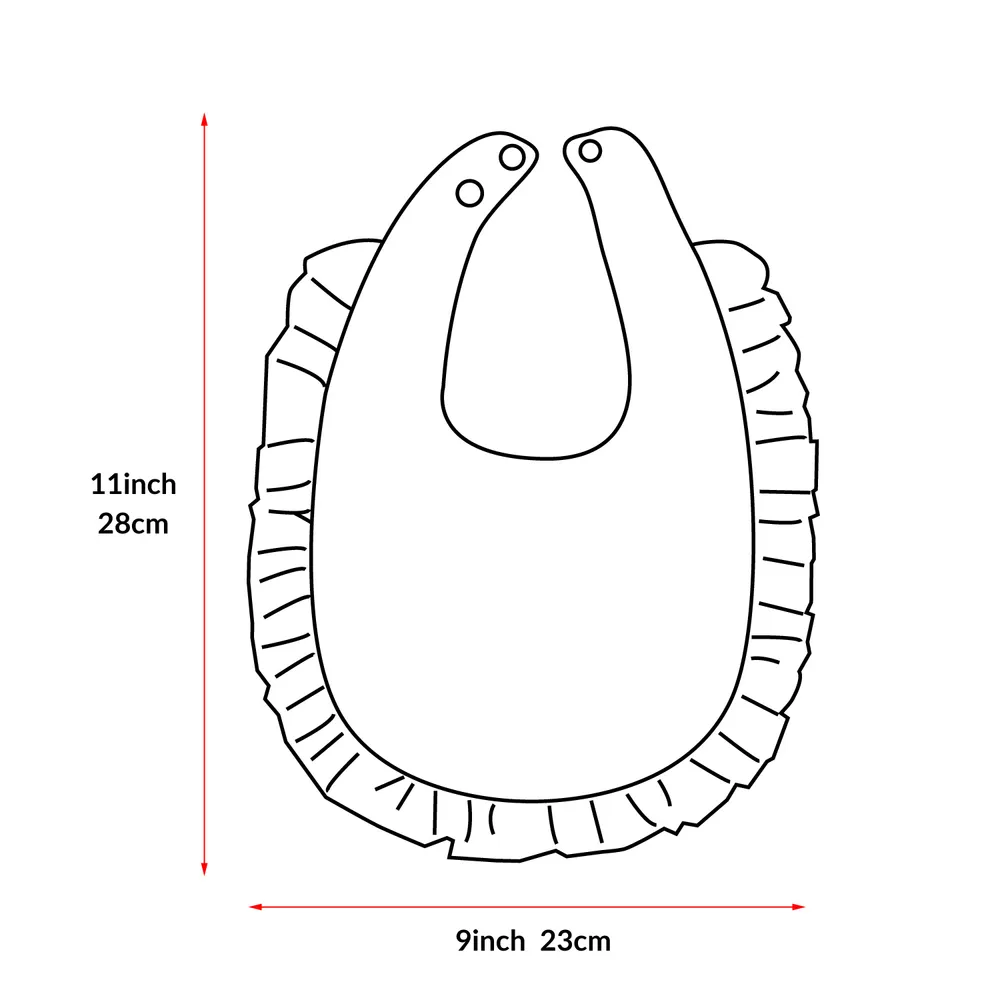 2-pack Baby 100% Cotton Allover Print Bib
big image 2