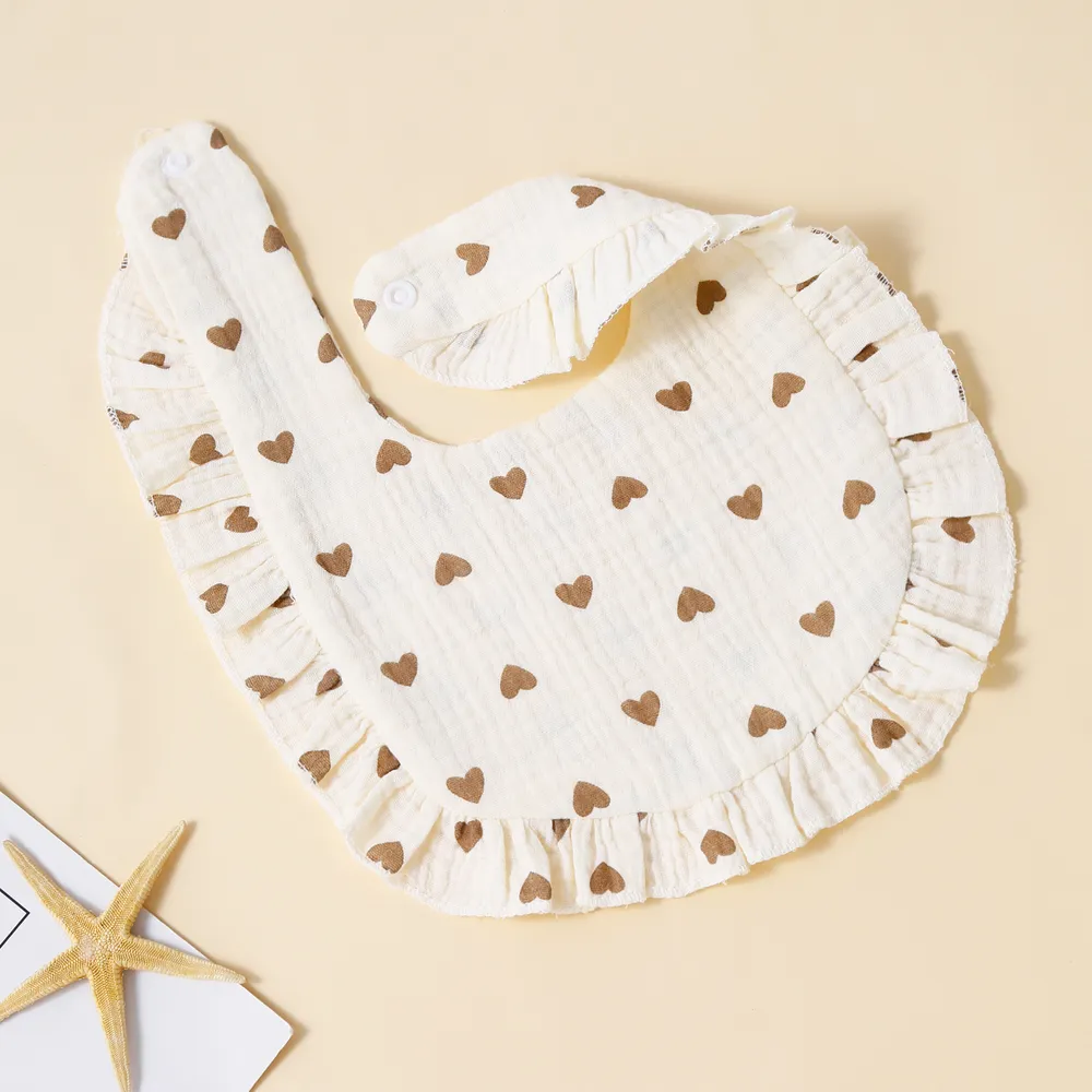 2-pack Baby 100% Cotton Allover Print Bib
big image 5