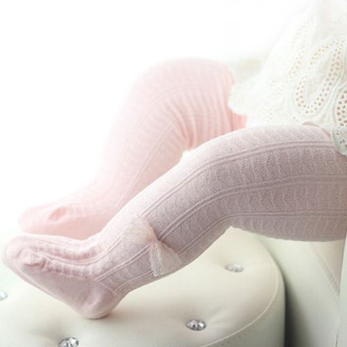 Baby / Toddler Comfy Bow Decor Tights For Girls