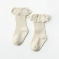 Baby / Toddler Lace Ruffled Antiskid Middle Socks  image 4