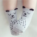 Baby / Toddler Cartoon Floor Socks Grey
