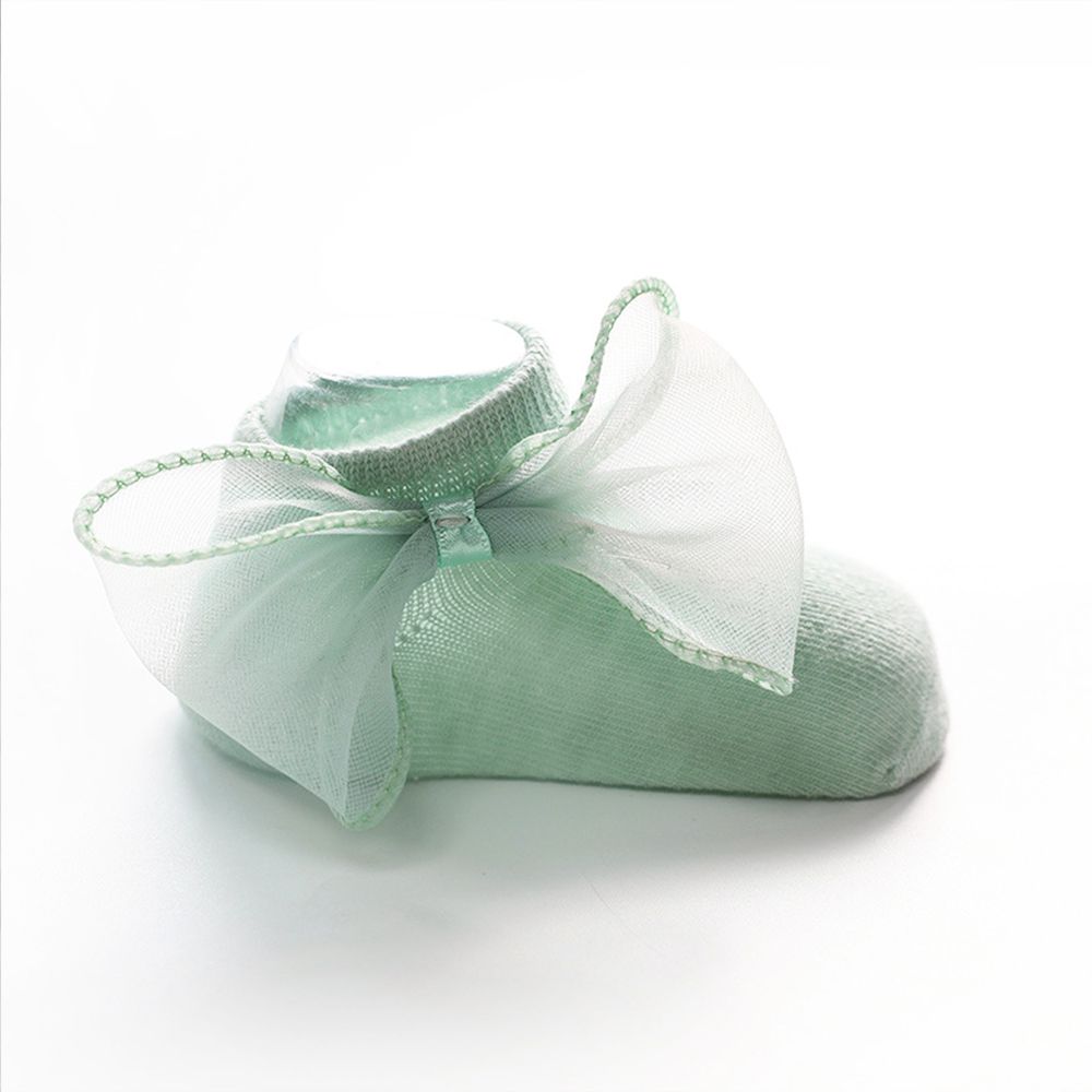 

Baby / Toddler Solid Tulle Bowknot Decor Socks