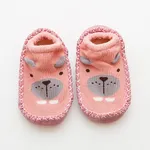 Baby Cartoon Animal Colorful Socks Pink