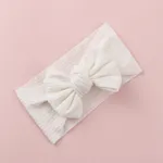 Baby Colorful Bowknot Headband White