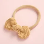 Pretty Bowknot Solid Hairband for Girls Ginger