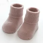 Baby / Toddler Winter Solid Socks Pink