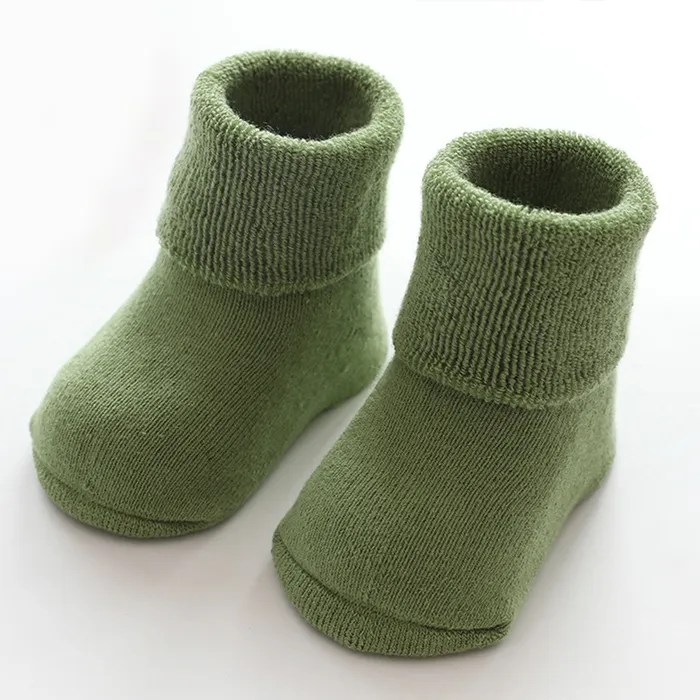 bébé / enfant en bas âge chaussettes solides d'hiver