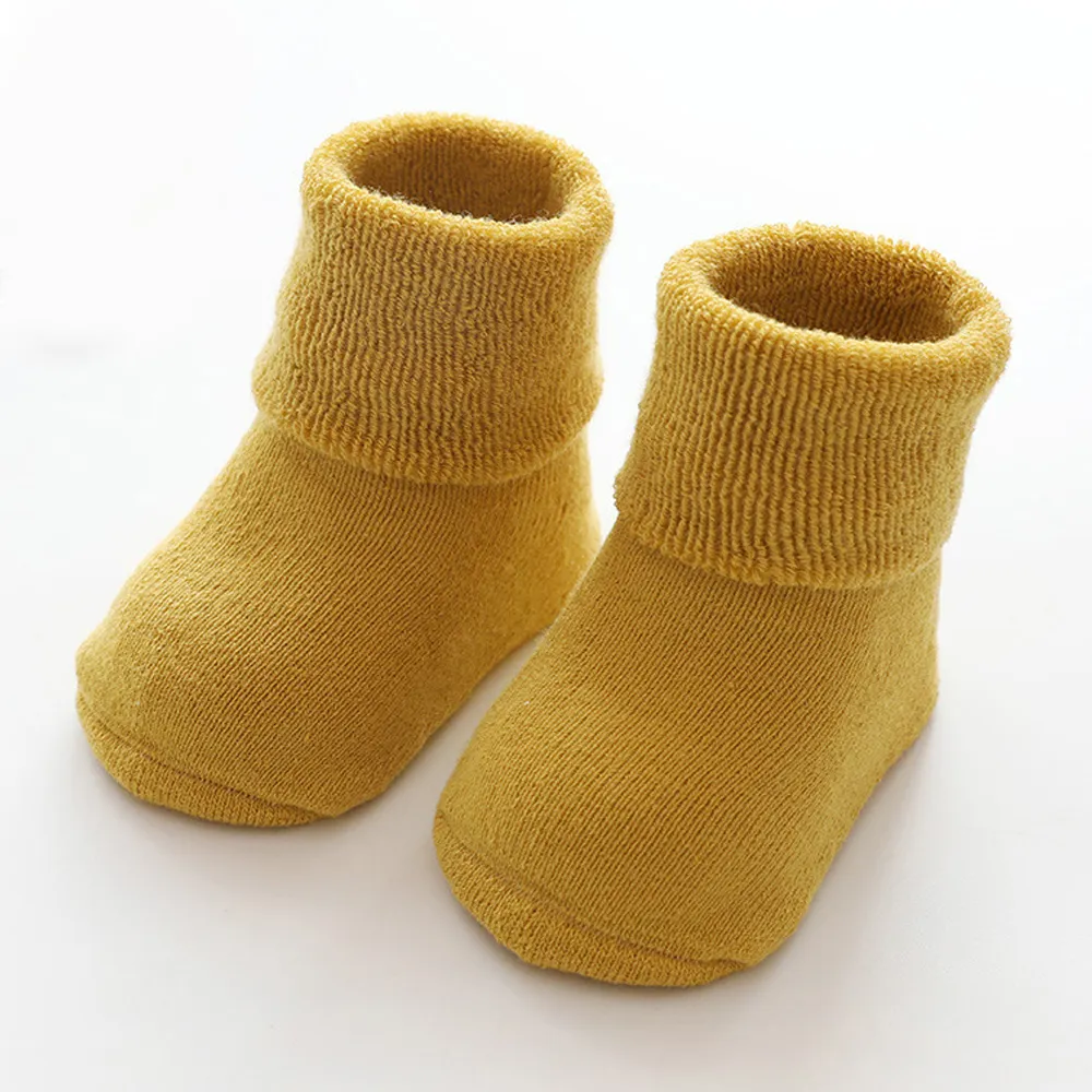 Bébé / Enfant En Bas âge Chaussettes Solides D'hiver