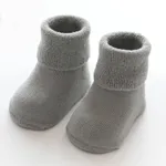 Baby / Toddler Winter Solid Socks Grey