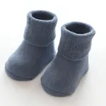 Baby / Toddler Winter Solid Socks Blue
