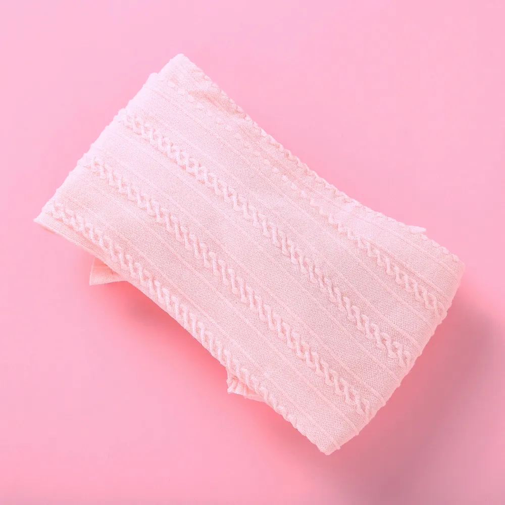 Solid Bowknot Hairbands for Girls Pink image 2