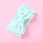 Solid Bowknot Hairbands for Girls Mint Green