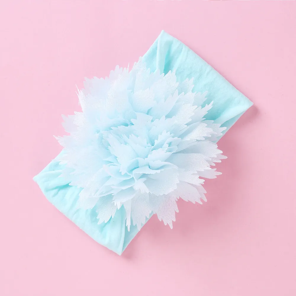 Baby / Toddler Girl Sweet Floral Headband Light Blue