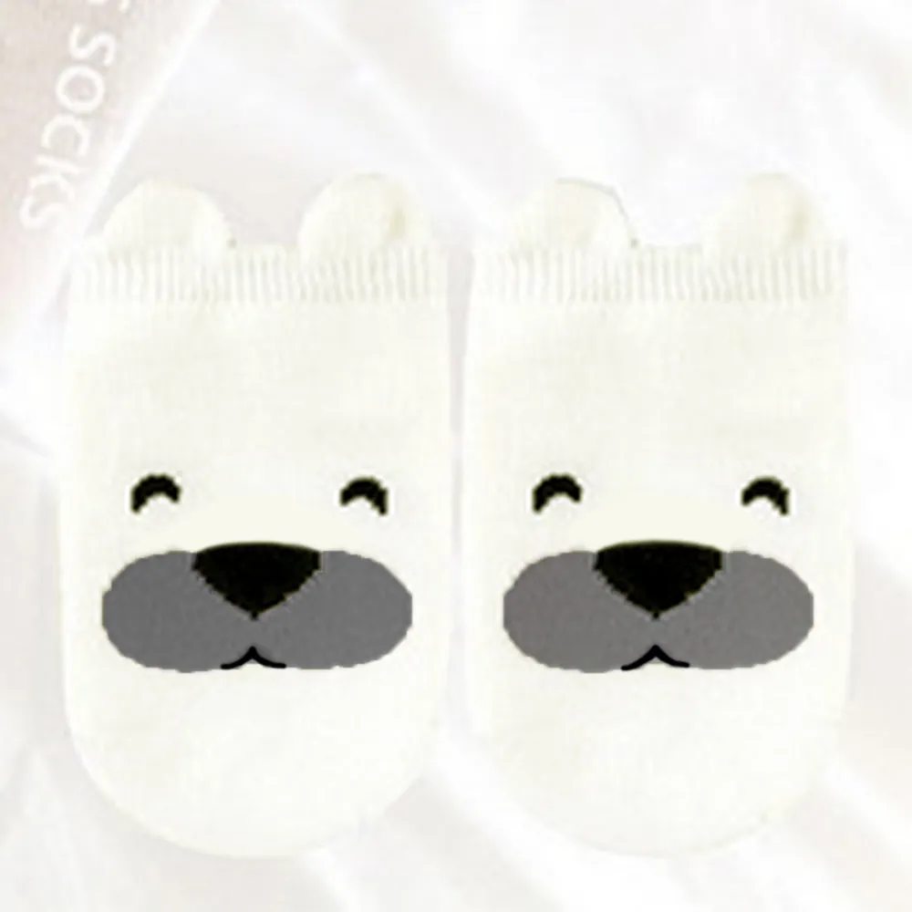 Baby / Toddler Cartoon Floor Socks Beige