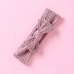 Baby / Toddler Girl Solid Knitted Bowknot Headband Light Purple
