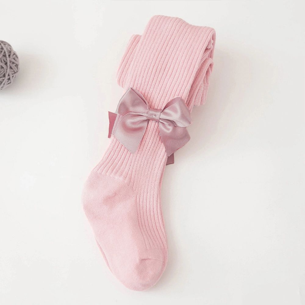 Baby / Toddler / Kid Bowknot Solid Tights