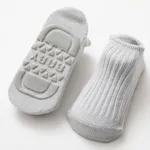 Baby / Toddler Solid Knitted Socks Light Grey