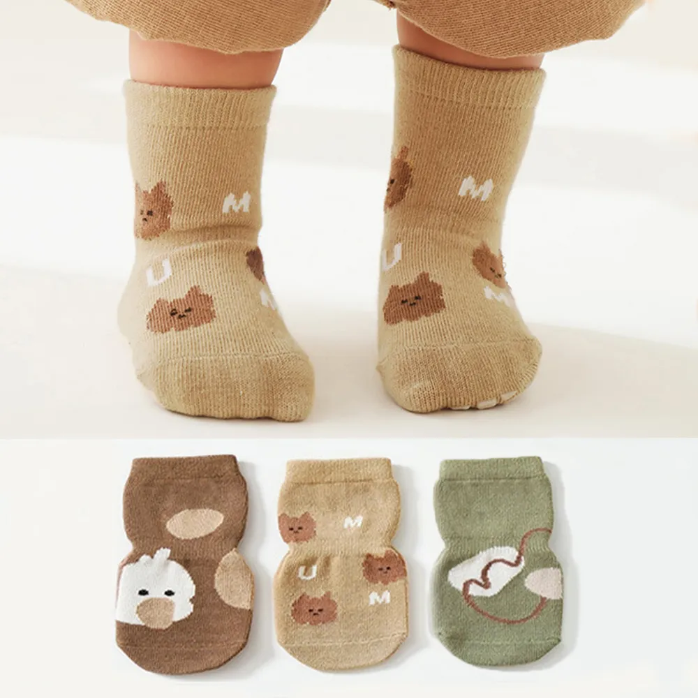 

Baby / Toddler Cartoon Pattern Non-slip Grip Socks