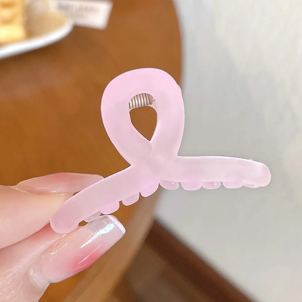 6-pack Solid Mini Hair Claw for Girls  image 4