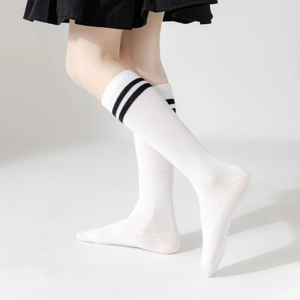 Toddler/Kid Stripe Mid-calf Socks   image 2