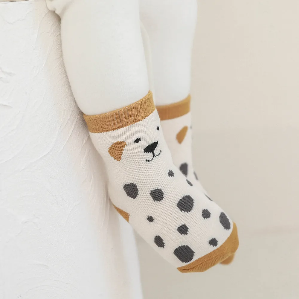 Baby/toddler childlike Cartoon animal pattern,  non-slip&cool  socks  image 3