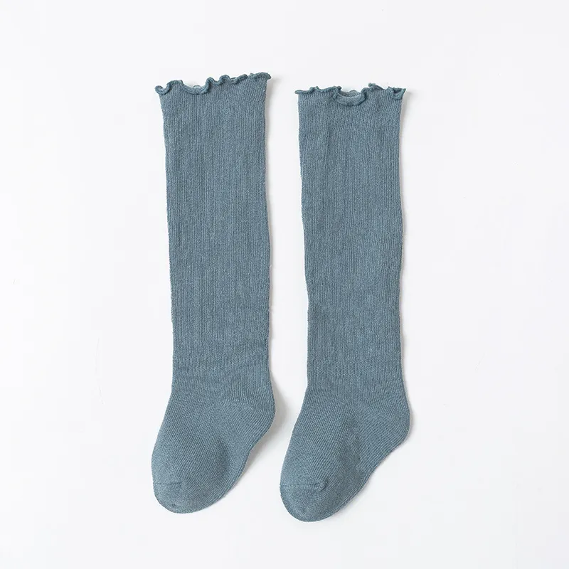 Baby's Sweet and comfortable Socks on the fungus Bluish Grey image 4