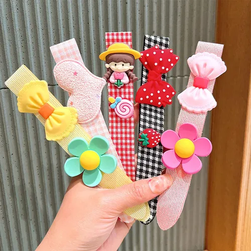 2-pack Toddler Colorful cartoon broken hair stickers / bangs stickers