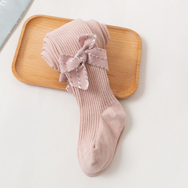 Baby/toddler Sweet Bow-tie Pantyhose For Girl