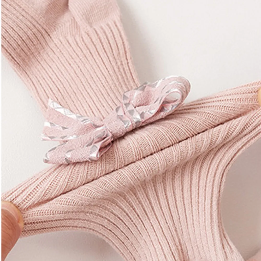 Baby/toddler Sweet bow-tie Pantyhose for Girl Pink image 3