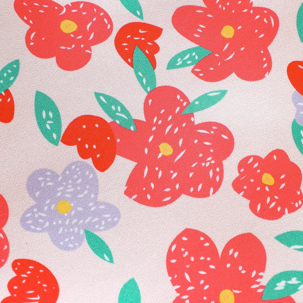 Toddler Girl Allover Floral Print Lapel Collar Tank Dress  Pink image 6