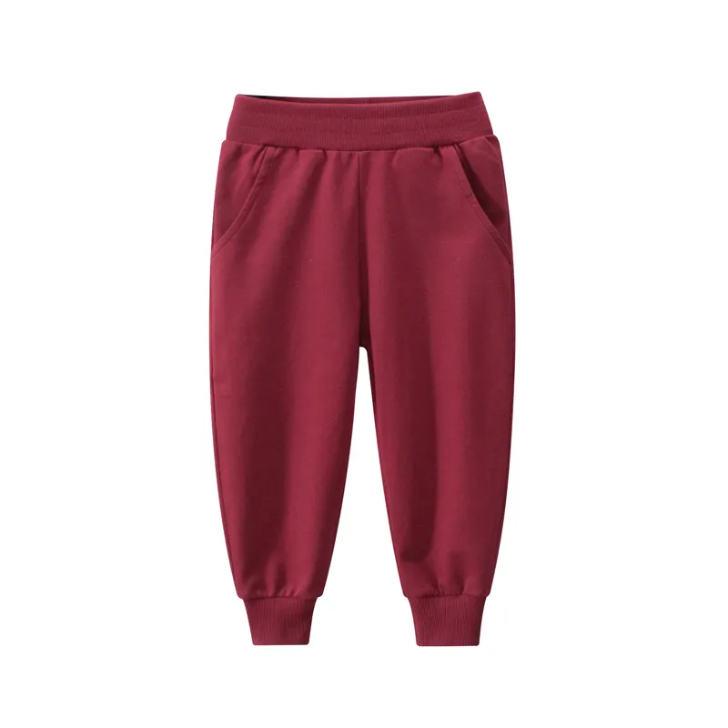 Baby / Toddler Solid Pocket Casual Pants Red image 3