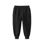 Baby / Toddler Solid Pocket Casual Pants Black