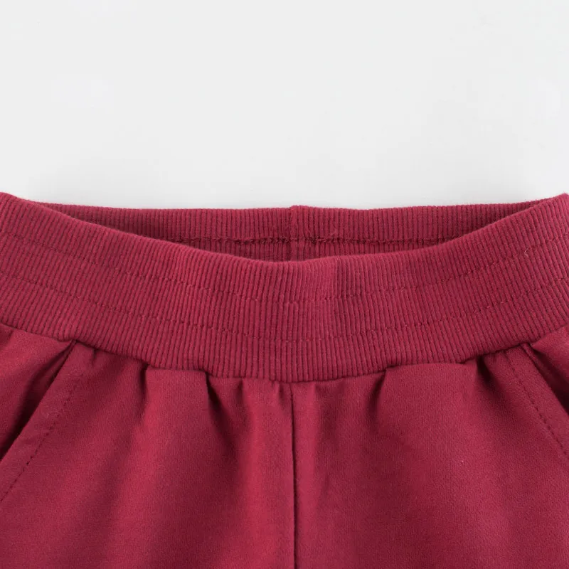 bébé / solide pantalon occasionnels de poche tout-petits Rouge big image 1