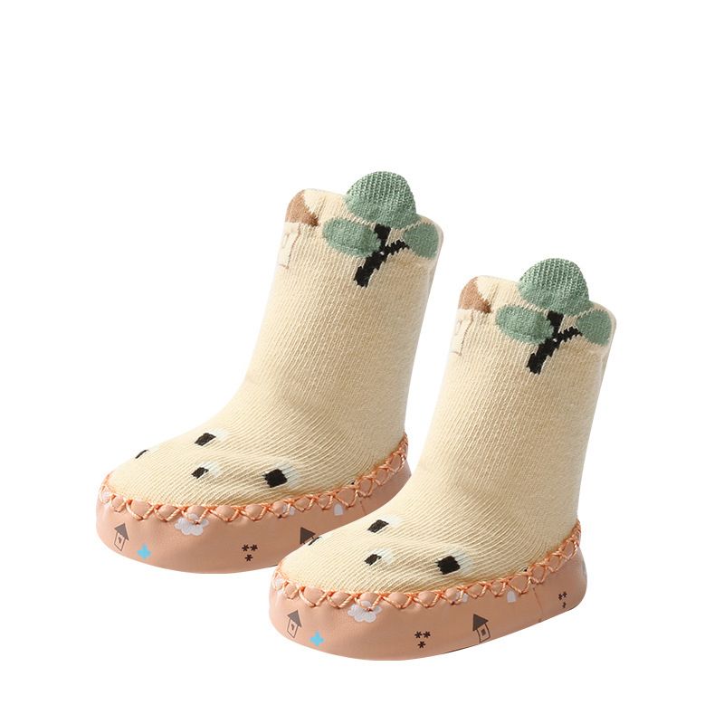Baby / Toddler Cartoon Animal Print Floor Socks (Socks Sole Printing Pattern Is Random)