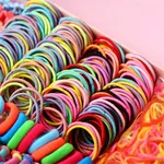 1180-pack Multi-Style Hair Ties and Hair Clips Hair Accessory Sets for Girls Color-A image 2