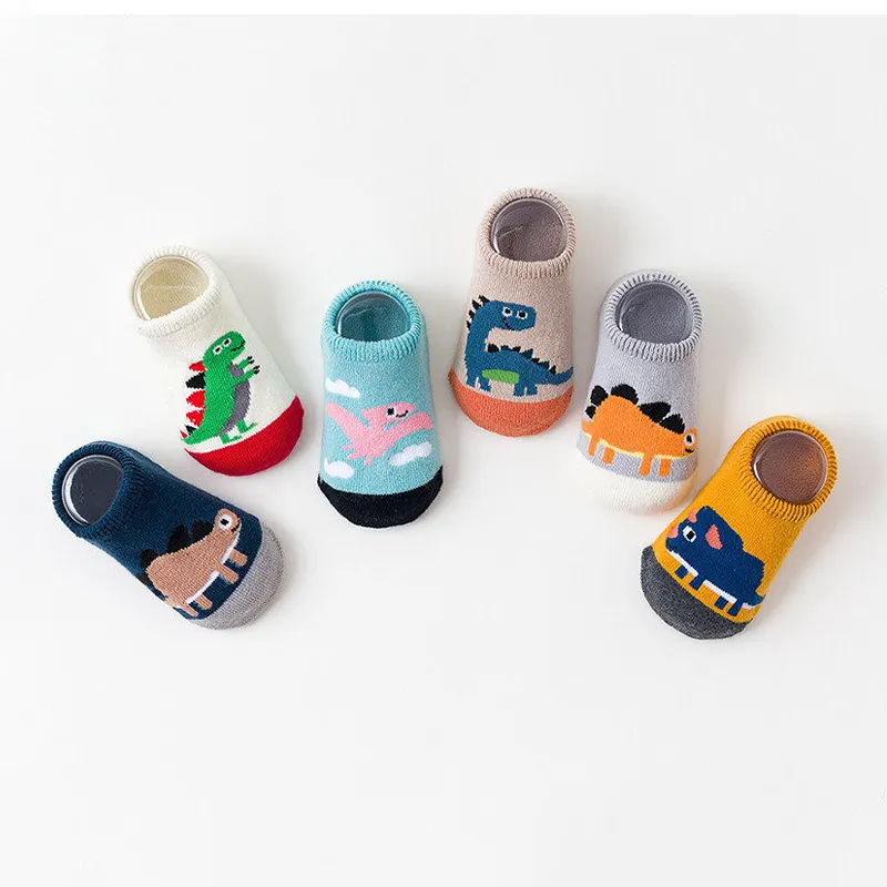 

Baby / Toddler Cartoon Dinosaur Pattern Socks