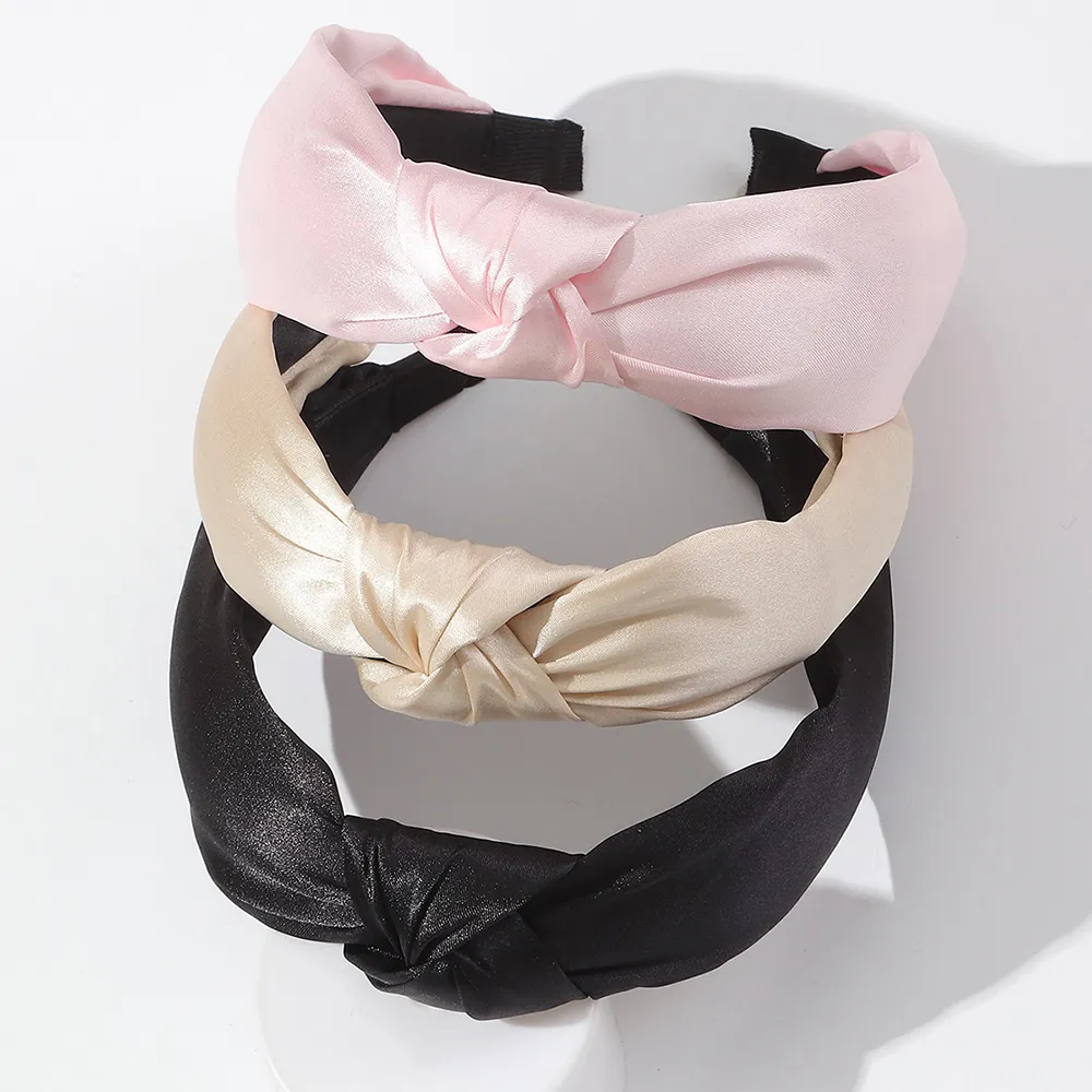 

3-pack Knot Decor Hair Hoop Headband for Girls