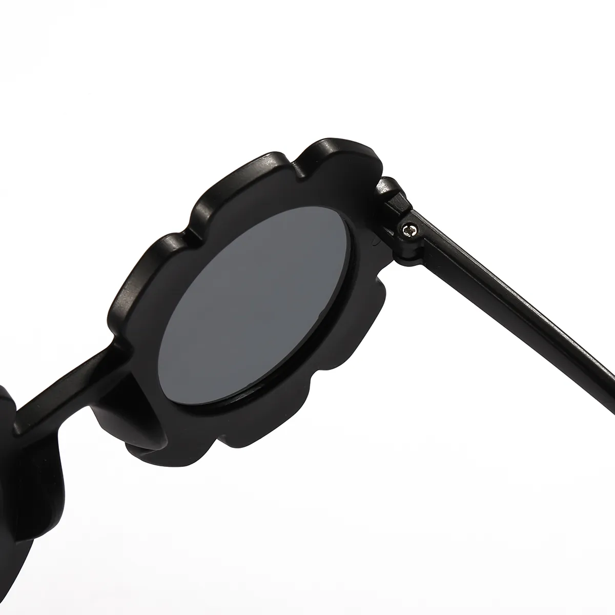 lunettes à monture florale pour tout-petit / enfant (avec étui à lunettes) Noir big image 1