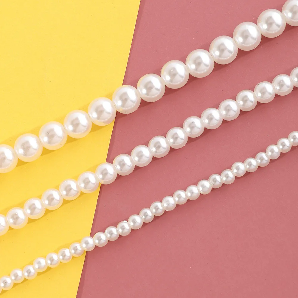 3-pack Kid Pearl Necklace Set big image 2