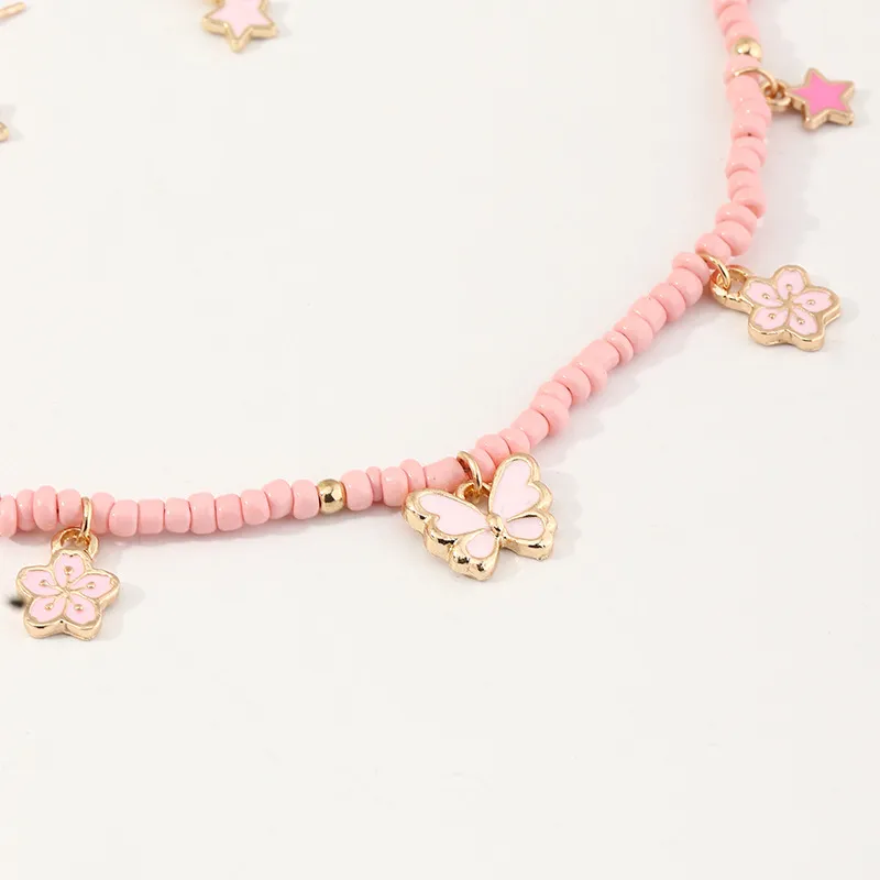 Toddler/Kid Girl Butterfly Necklace and 1 pair Earrings Set  image 3