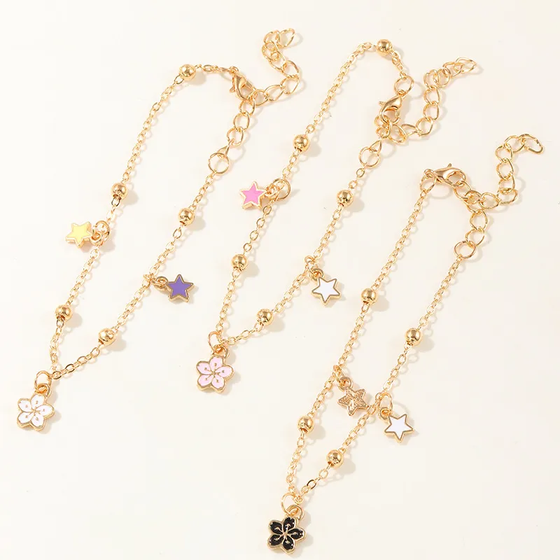 3-pack Kid Girl Pattern Elegant All-match Bracelet Set