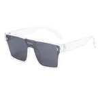Women/Kid Comfortable and Cool Sunglasses (Packed in Flannel Bag, Random Color) Grey