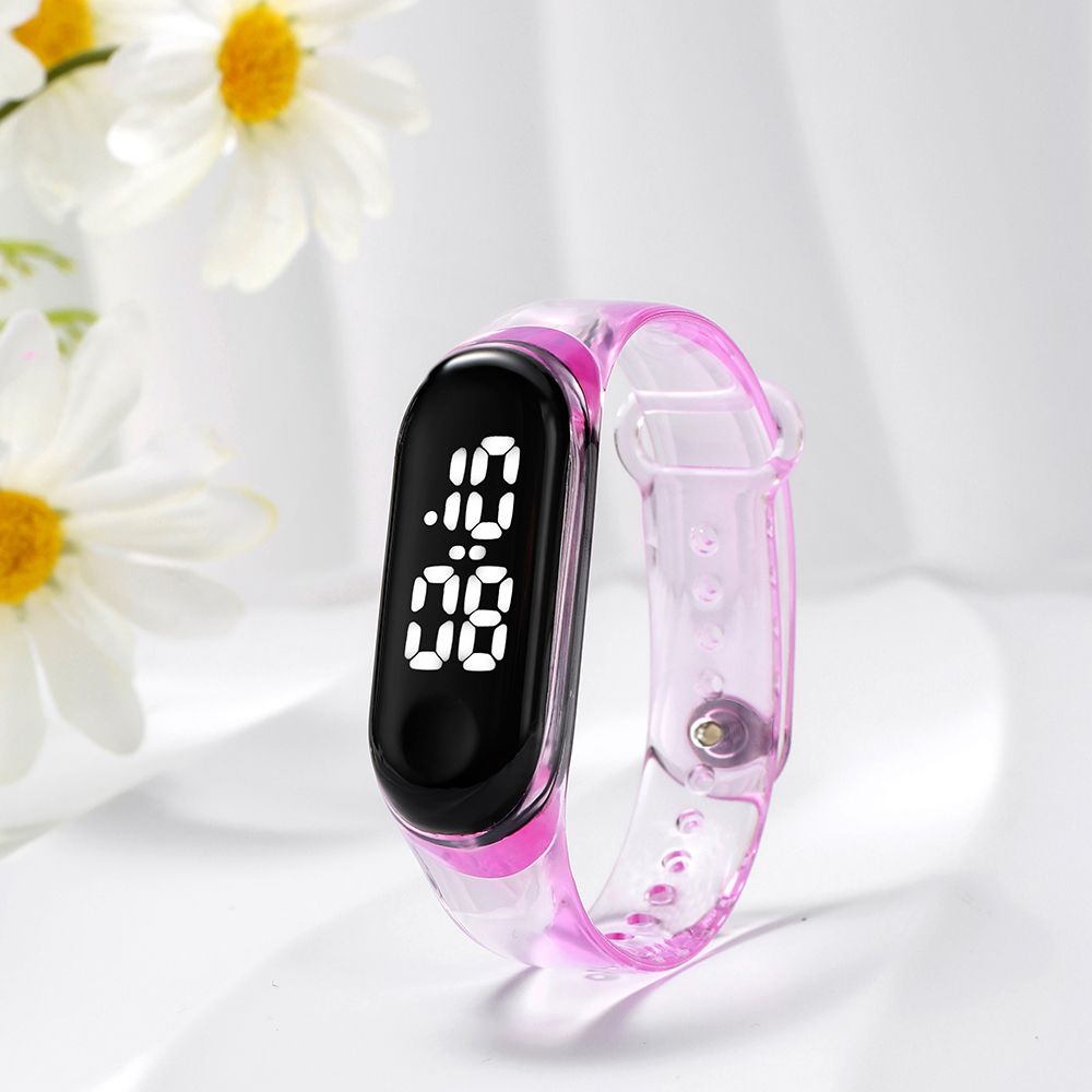 Toddler/Kid LED Crystal Transparent Bracelet Watch