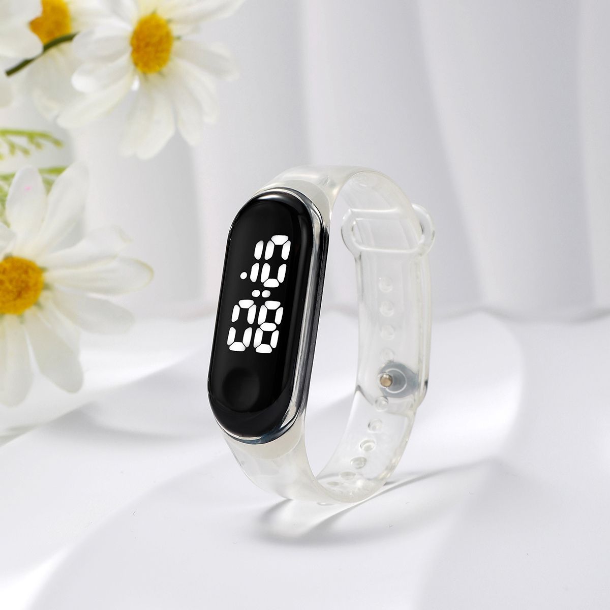 Toddler / Kid LED Crystal Bracelet Transparent Montre