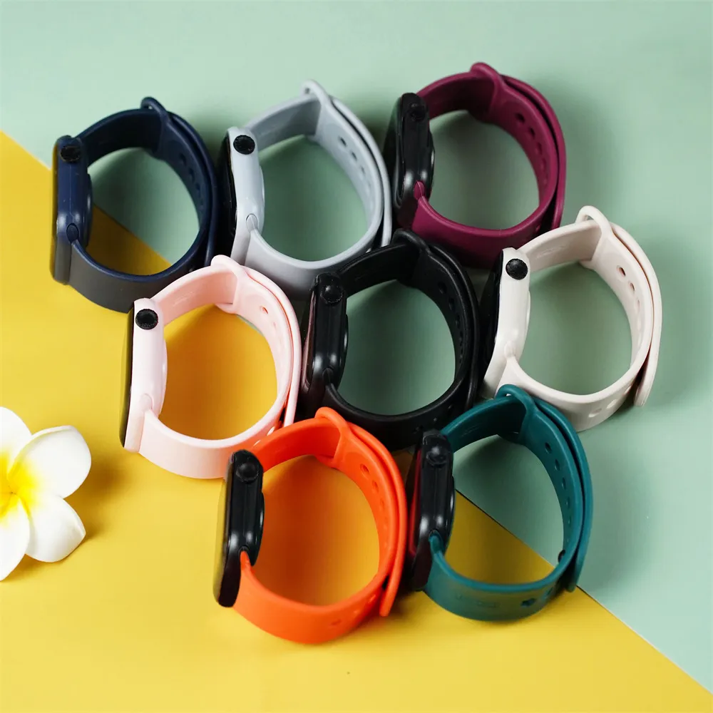Toddler / Kid LED Watch Digital Smart Square Electronic Watch (With packing box) Black image 6